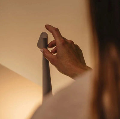 LumiGlow Rechargeable LED Table Lamp – Elegant Portable Lighting