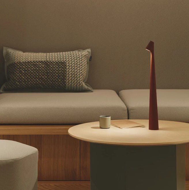 LumiGlow Rechargeable LED Table Lamp – Elegant Portable Lighting