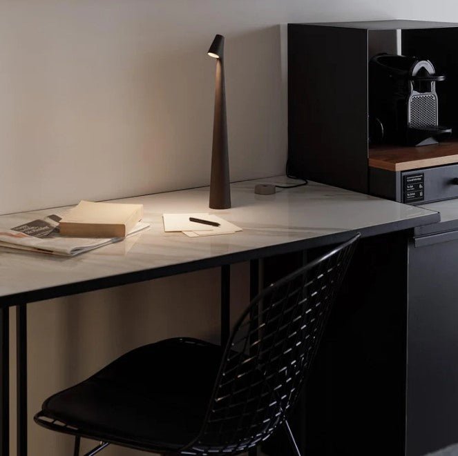 LumiGlow Rechargeable LED Table Lamp – Elegant Portable Lighting