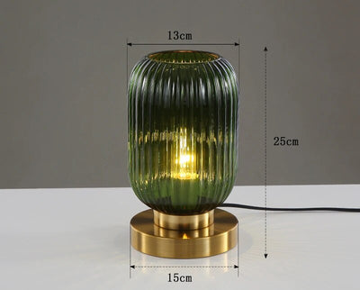 Krystal Lamp – Elegant Nordic Glass Table Lamp for Modern Interiors