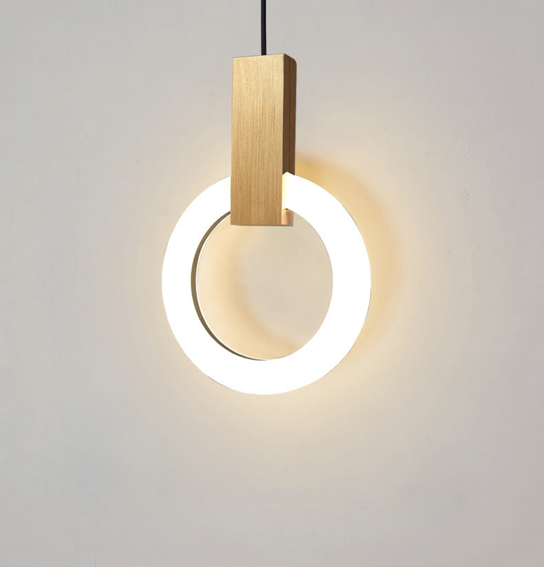 Nordic Ring LED Pendant Light – Minimalist Elegance for Modern Interiors
