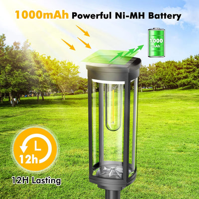 SolarGlow LED Lantern – Elegant Solar-Powered Outdoor Lighting