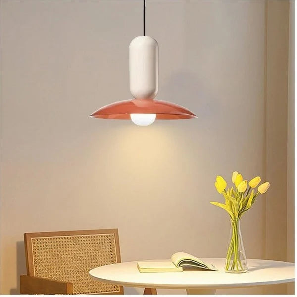 Macaron Frisbee Pendant Light – Playful & Modern Ceiling Lamp for Home & Dining