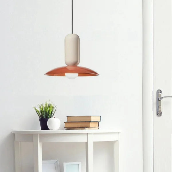 Macaron Frisbee Pendant Light – Playful & Modern Ceiling Lamp for Home & Dining