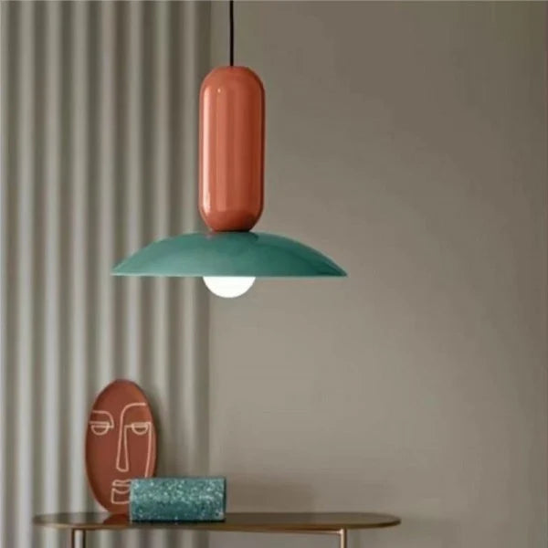 Macaron Frisbee Pendant Light – Playful & Modern Ceiling Lamp for Home & Dining