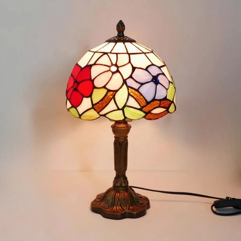 Baroque Retro LED Table Lamp E27 – Mediterranean Elegance for Your Home