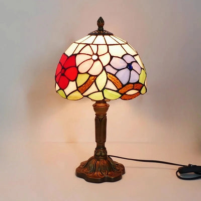 Baroque Retro LED Table Lamp E27 – Mediterranean Elegance for Your Home