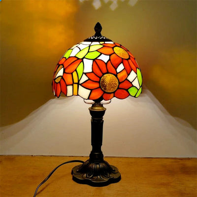 Baroque Retro LED Table Lamp E27 – Mediterranean Elegance for Your Home