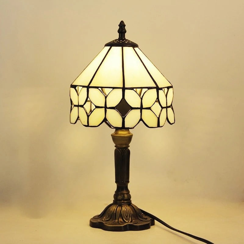Baroque Retro LED Table Lamp E27 – Mediterranean Elegance for Your Home