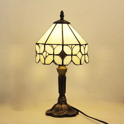 Baroque Retro LED Table Lamp E27 – Mediterranean Elegance for Your Home