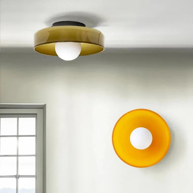 Lumina Glass Ceiling Light – Modern Elegance for Every Space