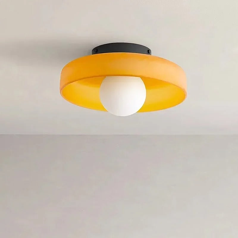 Lumina Glass Ceiling Light – Modern Elegance for Every Space