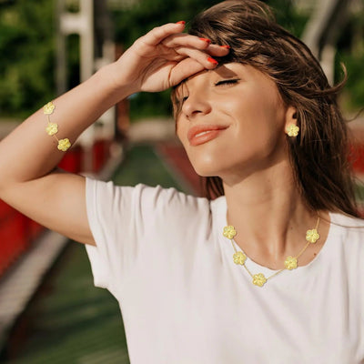 Luxe Clover Jewelry Set for Women – Elegant and Versatile for Every Occasion