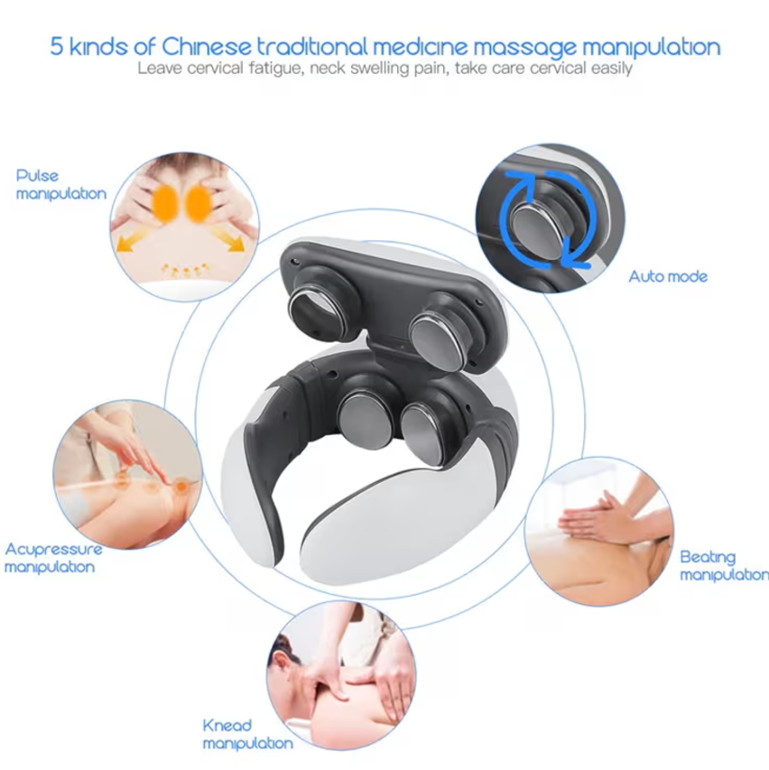 Smart Neck Massager – Targeted Relief & Muscle Rejuvenation