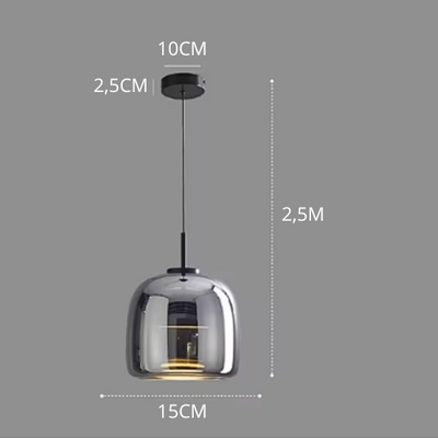 ClearGlow Pendant Lamp – Modern Simplicity Meets Timeless Elegance