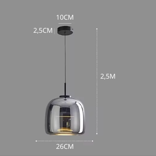 ClearGlow Pendant Lamp – Modern Simplicity Meets Timeless Elegance