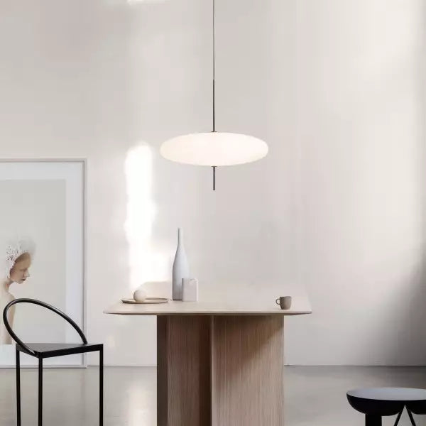 Model 2065 Pendant Light – Minimalist Modern Acrylic & Metal Lamp