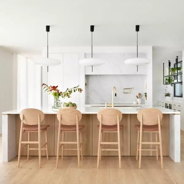 Model 2065 Pendant Light – Minimalist Modern Acrylic & Metal Lamp
