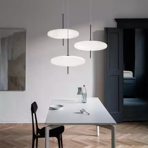 Model 2065 Pendant Light – Minimalist Modern Acrylic & Metal Lamp