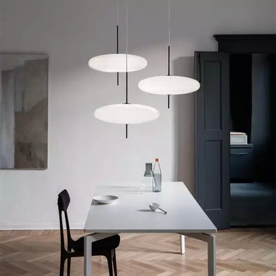 Model 2065 Pendant Light – Minimalist Modern Acrylic & Metal Lamp