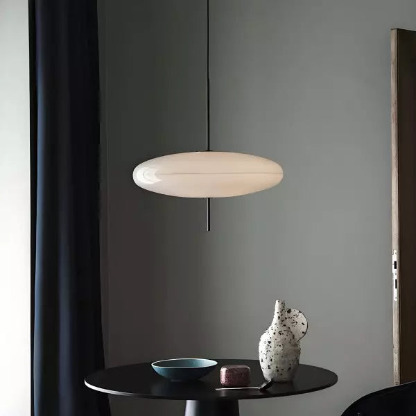 Model 2065 Pendant Light – Minimalist Modern Acrylic & Metal Lamp