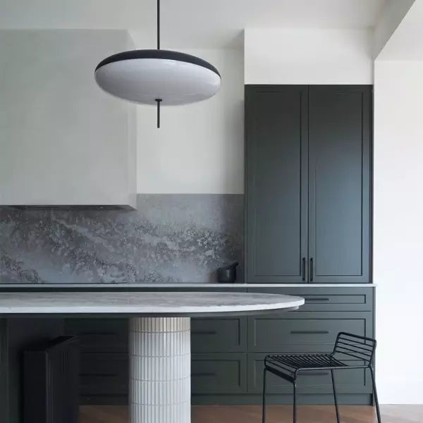 Model 2065 Pendant Light – Minimalist Modern Acrylic & Metal Lamp