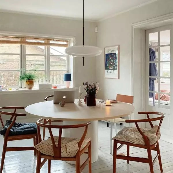 Model 2065 Pendant Light – Minimalist Modern Acrylic & Metal Lamp