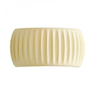 LumiDéco | Elegant Art Deco Wall Sconce with Striped Texture and Warm LED Light