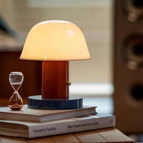Mushroom LED Table Lamp – Whimsical Elegance with Soft Ambient Lighting