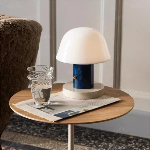 Mushroom LED Table Lamp – Whimsical Elegance with Soft Ambient Lighting