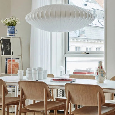 Nordic Wooden Pendant Light – Minimalist Elegance for Modern Interiors