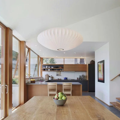 Nordic Wooden Pendant Light – Minimalist Elegance for Modern Interiors