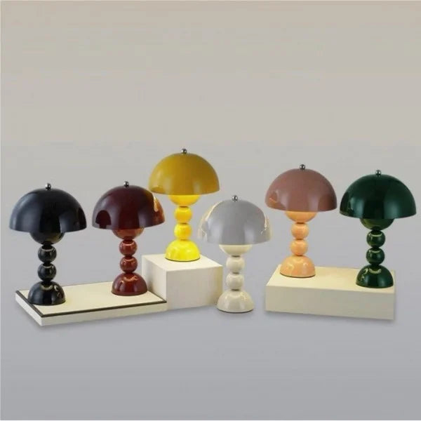 Nordic Flower Bud Table Lamp – Stylish & Portable Macaron-Inspired Lighting