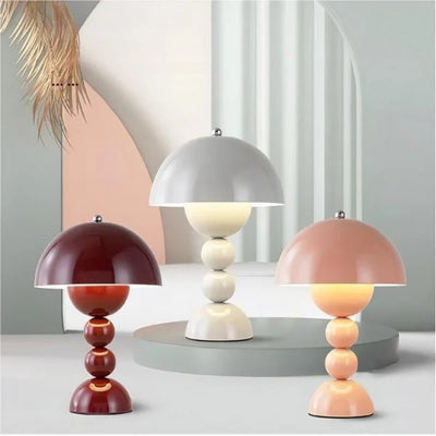 Nordic Flower Bud Table Lamp – Stylish & Portable Macaron-Inspired Lighting
