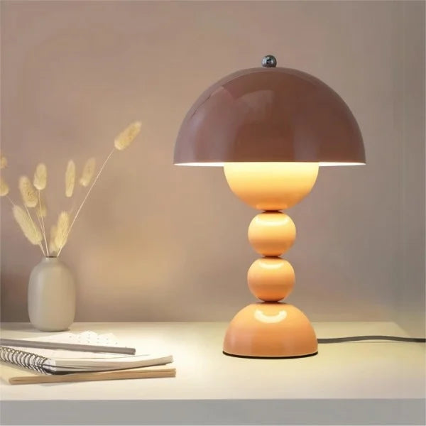 Nordic Flower Bud Table Lamp – Stylish & Portable Macaron-Inspired Lighting