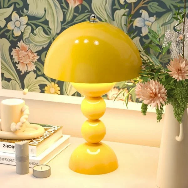 Nordic Flower Bud Table Lamp – Stylish & Portable Macaron-Inspired Lighting