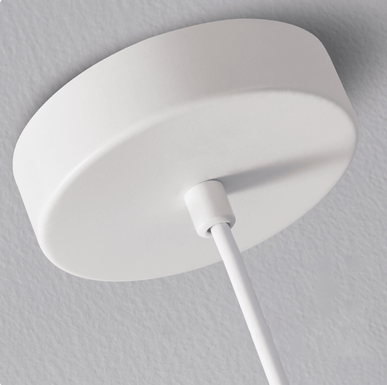 Nordic Hanging Spotlight – Sleek & Minimalist Wood-Metal Pendant Light