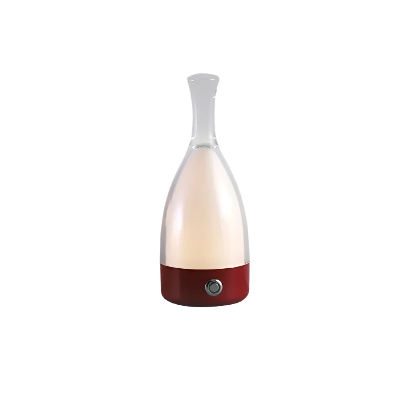 Rechargeable Wine Bottle Night Light – Touch-Control LED Lamp with Dimmable Modes