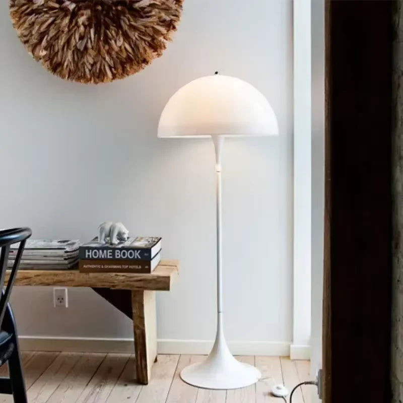 Nordic Danish Mushroom Floor Lamp – Scandinavian-Inspired LED Lighting