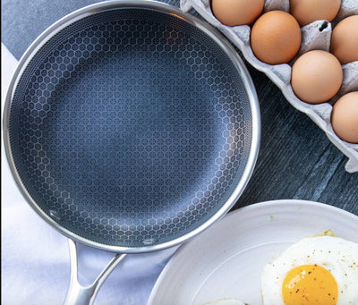 CuisinePro – Stainless Steel Non-Stick Frying Pan for Effortless & Professional Cooking