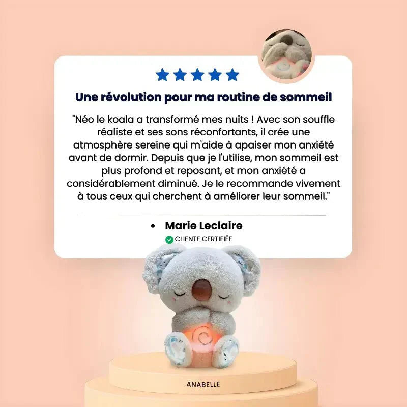 Néo, the Soothing Koala – Sensory Plush for Relaxation, Sleep & Anxiety Relief