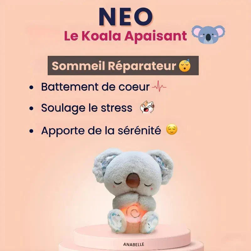 Néo, the Soothing Koala – Sensory Plush for Relaxation, Sleep & Anxiety Relief