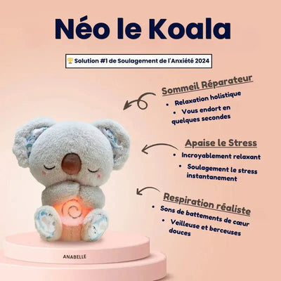 Néo, the Soothing Koala – Sensory Plush for Relaxation, Sleep & Anxiety Relief