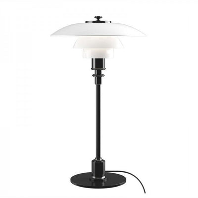 Disc Multilayer Metal Table Lamp – Elegant Opal Glass Lighting for a Modern Home