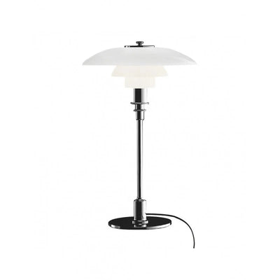 Disc Multilayer Metal Table Lamp – Elegant Opal Glass Lighting for a Modern Home