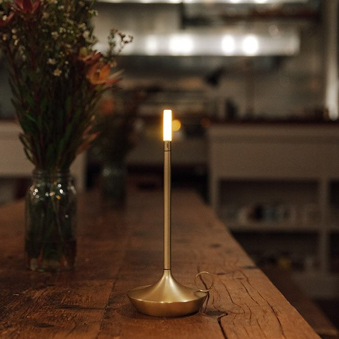Giavi Candlelight – Elegant Rechargeable LED Table Lamp with Dimmable Glow