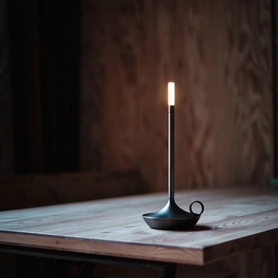 Giavi Candlelight – Elegant Rechargeable LED Table Lamp with Dimmable Glow
