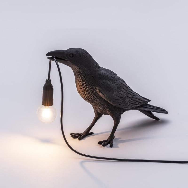 RavenGlow Lamp – Mystical & Elegant Lighting for a Unique Atmosphere