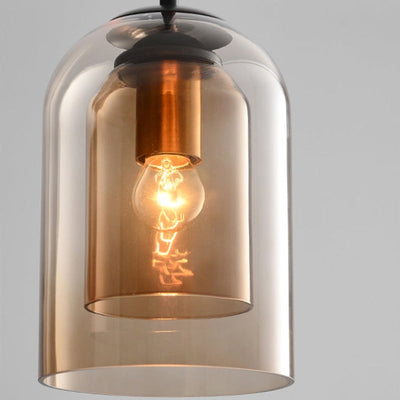 Elegant Colored Glass Pendant Lights – Modern & Sophisticated Ambiance