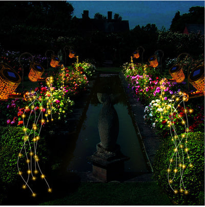 Solar Waterfall Light – Enchanting LED Garden Lantern